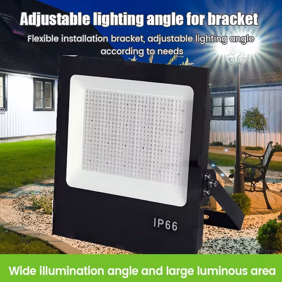 Smart Metal Halide 50W Outdoor Landscape Weather Proof SMD IP65 LED Flood Light for Football Stadium