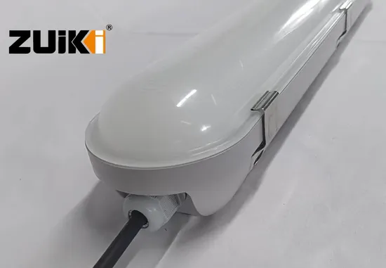 60W 5FT 4000K LED Vapor Tight Light Fixture with 180min Emergency Backup Supply
