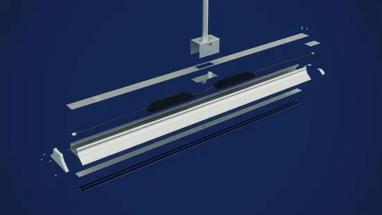 2FT 4FT 5FT LED Linear Light for Warehouse Supermarket Projects Semaless Linkablen LED Batten Light