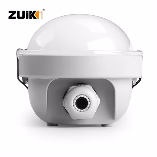 60W 5FT 4000K LED Vapor Tight Light Fixture with 180min Emergency Backup Supply