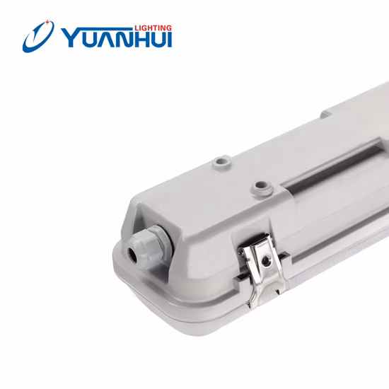 LED Triproof 조명 600mm 15W 24W Dali 비상 IP66 방수 조명 Triproof 조명 LED 증기 방지 고정 장치