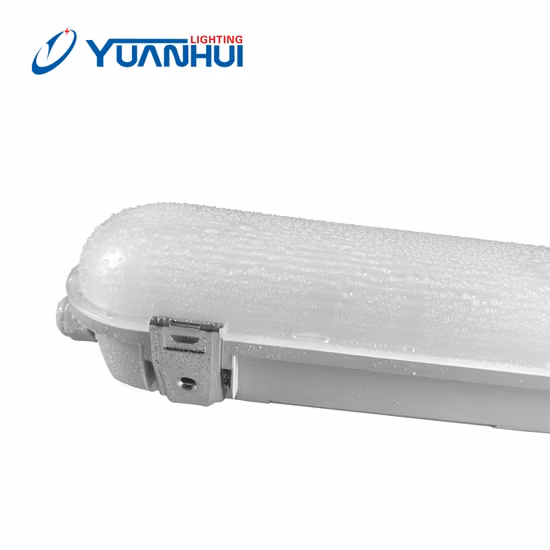 3FT 6FT 7FT 창고 표면 장착 비바람에 견디는 천장 조명 작업장 방수 조명 IP66 차고 LED 삼중 방지 조명, 방수 조명기구